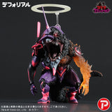 Evangelion Unit-01 DefoReal Figure Burning "G" Awakening Form Limited Edition - Godzilla x Evangelion - Authentic Japanese Bandai Namco Figure 