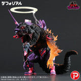 Evangelion Unit-01 DefoReal Figure Burning "G" Awakening Form Limited Edition - Godzilla x Evangelion - Authentic Japanese Bandai Namco Figure 