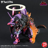 Evangelion Unit-01 DefoReal Figure Burning "G" Awakening Form Limited Edition - Godzilla x Evangelion - Authentic Japanese Bandai Namco Figure 