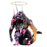 Evangelion Unit-01 DefoReal Figure Burning "G" Awakening Form Limited Edition - Godzilla x Evangelion - Authentic Japanese Bandai Namco Figure 