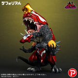 Evangelion Unit-02 Beast DefoReal Figure "G" Mode Metallic Color Ver. - Godzilla x Evangelion - Authentic Japanese Bandai Namco Figure 