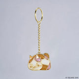 Fat Cat Stained Glass-style Keychain - Final Fantasy XIV - Authentic Japanese Square Enix Keychain 