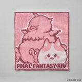 Fat Chocobo & Fat Cat Hand Towel - Final Fantasy XIV - Authentic Japanese Square Enix Towel (cotton) 