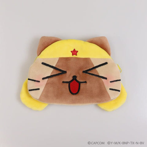 Felyne Keroro Face Pouch Bag - Monster Hunter x Sergeant Keroro - Authentic Japanese KThingS Pouch Bag 