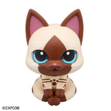 Felyne Look Up Figure - Monster Hunter - Authentic Japanese MegaHouse Figure 