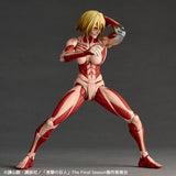 Female Titan Revoltech Amazing Yamaguchi Figure - Attack on Titan - Authentic Japanese KAIYODO Figure 