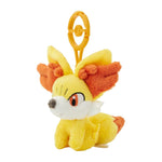 Fennekin Mascot Plush With Carabiner - Authentic Japanese Pokémon Center Mascot Plush Keychain 