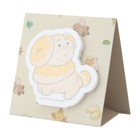 Fidough Die Cut Sticky Notes - My Little Bestie - Authentic Japanese Pokémon Center Office Accessory (plastic) 