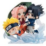 FigUnity Series Figure Team Seven Group! - NARUTO Shippuden - Authentic Japanese MegaHouse Figure 