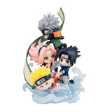 FigUnity Series Figure Team Seven Group! - NARUTO Shippuden - Authentic Japanese MegaHouse Figure 