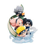 FigUnity Series Figure Team Seven Group! - NARUTO Shippuden - Authentic Japanese MegaHouse Figure 