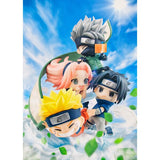 FigUnity Series Figure Team Seven Group! - NARUTO Shippuden - Authentic Japanese MegaHouse Figure 