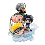 FigUnity Series Figure Team Seven Group! - NARUTO Shippuden - Authentic Japanese MegaHouse Figure 