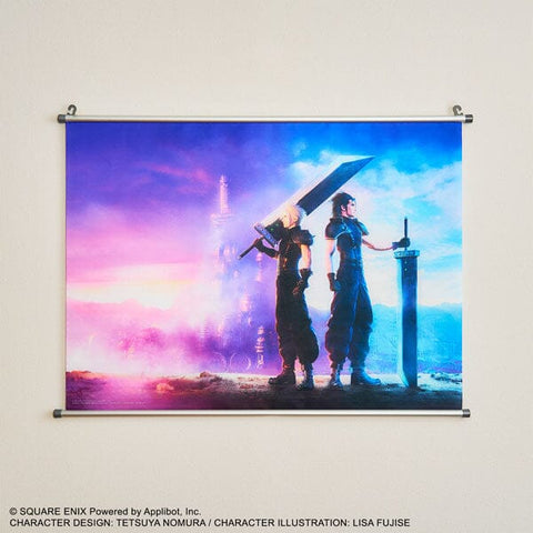 Final Fantasy VII Ever Crisis Wall Scroll - Authentic Japanese Square Enix Office product 