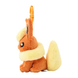 Flareon Mascot Plush With Carabiner - Authentic Japanese Pokémon Center Mascot Plush Keychain 