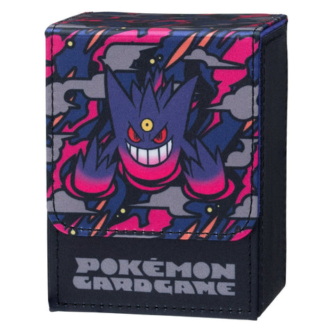 Flip Deck Case Mega Gengar - Pokémon Card Game - Authentic Japanese Pokémon Center TCG Case 
