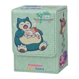 Flip Deck Case Snorlax's Yawn - Pokémon Card Game - Authentic Japanese Pokémon Center TCG Case 