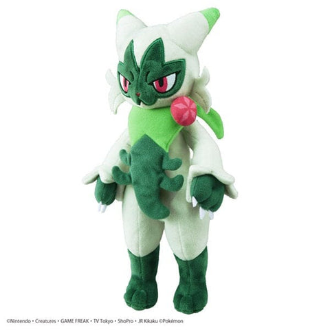 Floragato Plush - Takara Tomy Pokémon - Authentic Japanese Takara Tomy Plush 