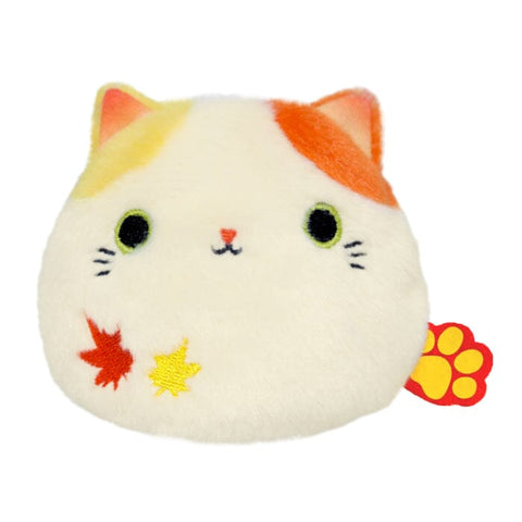 Flower (Momiji) Neko Dango NDH08 - Dango Friends - Authentic Japanese San-ei Boeki Otedama 