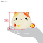 Flower (Momiji) Neko Dango NDH08 - Dango Friends - Authentic Japanese San-ei Boeki Otedama 