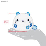 Flower (Nemophila) Neko Dango NDH11 - Dango Friends - Authentic Japanese San-ei Boeki Otedama 