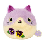 Flower (Pansy Viola) Neko Dango NDH06 - Dango Friends - Authentic Japanese San-ei Boeki Otedama 