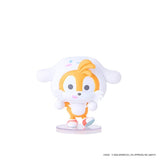 Fluffy Figure "Enjoy" - SONIC & FRIENDS x Sanrio characters (1Pcs/Random) - Authentic Japanese SEGA Figure 