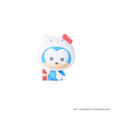 Fluffy Figure "Relax" - SONIC & FRIENDS x Sanrio characters (1Pcs/Random) - Authentic Japanese SEGA Figure 