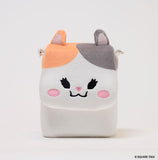 Fluffy Sling Deck Case Fat Cat- Final Fantasy - Authentic Japanese Square Enix TCG Case 