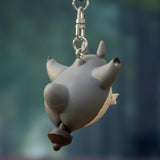 Flying Totoro Keychain - My Neighbor Totoro - Authentic Japanese Benelic Keychain 