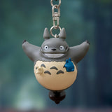 Flying Totoro Keychain - My Neighbor Totoro - Authentic Japanese Benelic Keychain 