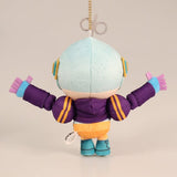Franky Plush Keychain Banzai! (Egghead Ver.) - ONE PIECE - Authentic Japanese TOEI ANIMATION Mascot Plush Keychain 