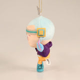 Franky Plush Keychain Banzai! (Egghead Ver.) - ONE PIECE - Authentic Japanese TOEI ANIMATION Mascot Plush Keychain 