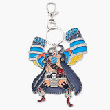 Franky Stained Glass Style Keychain ELBAPH - ONE PIECE - Authentic Japanese TOEI ANIMATION Keychain 