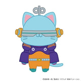 Franky withCAT Mascot Plush Keychain (With Eye Mask) Egghead Arc - ONE PIECE - Authentic Japanese movic Mascot Plush Keychain 
