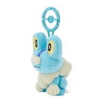 Froakie Mascot Plush With Carabiner - Authentic Japanese Pokémon Center Mascot Plush Keychain 