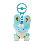 Froakie Mascot Plush With Carabiner - Authentic Japanese Pokémon Center Mascot Plush Keychain 