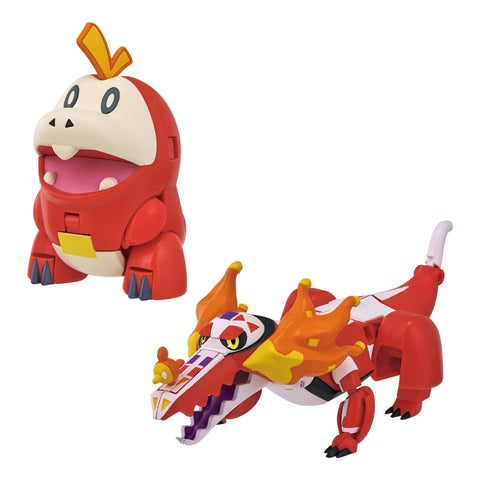 Fuecoco / Skeledirge Pokémon Changing - Authentic Japanese Bandai Namco Model kit 