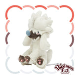 Furfrou (676) Natural Form Plush Pokémon fit - Authentic Japanese Pokémon Center Plush 