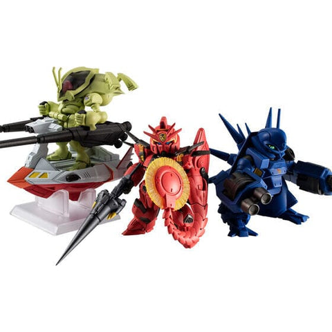 FW GUNDAM CONVERGE CORE A Team Set - Mobile Suit Crossbone Gundam: Steel 7 - Authentic Japanese Bandai Namco Figure 