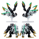 FW GUNDAM CONVERGE CORE Dictus Set - Mobile Suit Crossbone Gundam: Steel 7 - Authentic Japanese Bandai Namco Figure 