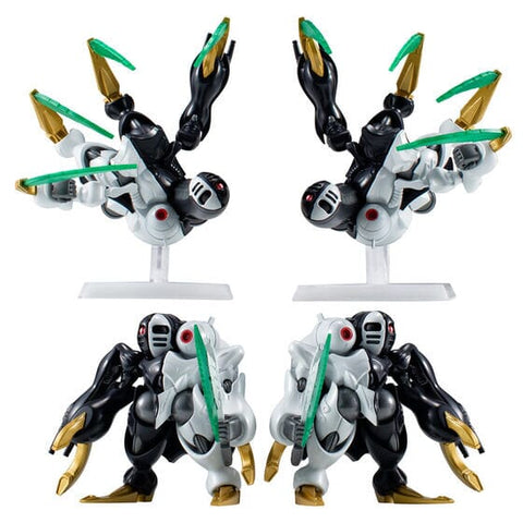 FW GUNDAM CONVERGE CORE Dictus Set - Mobile Suit Crossbone Gundam: Steel 7 - Authentic Japanese Bandai Namco Figure 