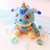 Gabumon Stitches Mascot - Digimon Adventure - Authentic Japanese TOEI ANIMATION Mascot Plush Keychain 