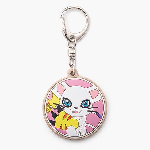 Gatomon Halloween Rubber Keychain - Digimon Adventure - Authentic Japanese TOEI ANIMATION Keychain 