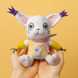 Gatomon Sitting Plush - Digimon Adventure - Authentic Japanese TOEI ANIMATION Plush 
