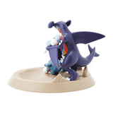 Gible, Gabite, Garchomp Accessory Tray CAVE DWELLER - Authentic Japanese Pokémon Center Small plastic toy 