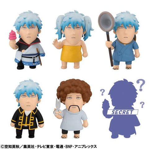 Gin-san Daisuki Figure Collection Ginpachi-sensei x Bkub Okawa - Gintama: Mr. Ginpachi's Zany Class (6Pcs/BOX) - Authentic Japanese MegaHouse Figure 
