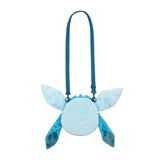 Glaceon Face Pochette Bag Eevee Collection - Authentic Japanese Pokémon Center Pouch Bag 