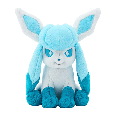 Glaceon Fuwafuwa Daki (Fluffy Cuddle) Plush - Authentic Japanese Pokémon Center Plush 