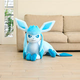 Glaceon Life-size Nesoberi Plush - Authentic Japanese Pokémon Center Plush 